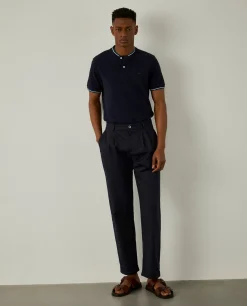 Polo slim fit 100% algodão|LION OF PORCHES Cheap