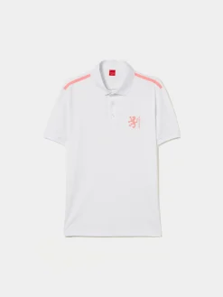Polo slim fit com risca em contraste|LION OF PORCHES Flash Sale