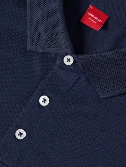 Polo slim fit com riscas a contraste|LION OF PORCHES Cheap