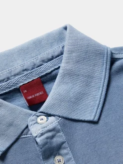 Polo slim fit de algodão|LION OF PORCHES Best Sale