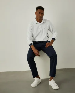 Polo slim fit de manga comprida|LION OF PORCHES Hot