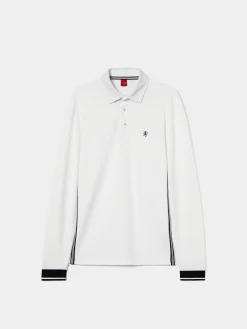 Polo slim fit de manga comprida|LION OF PORCHES Hot