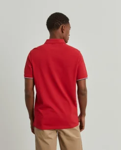 Polo slim fit em algodão|LION OF PORCHES Best Sale