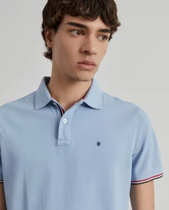 Polo slim fit em algodão|LION OF PORCHES Online