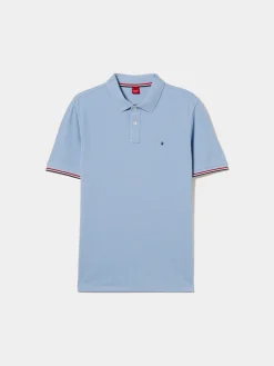 Polo slim fit em algodão|LION OF PORCHES Online