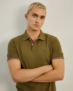 Polo slim fit em algodão|LION OF PORCHES Discount
