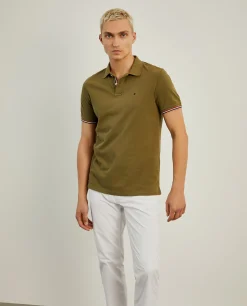 Polo slim fit em algodão|LION OF PORCHES Discount