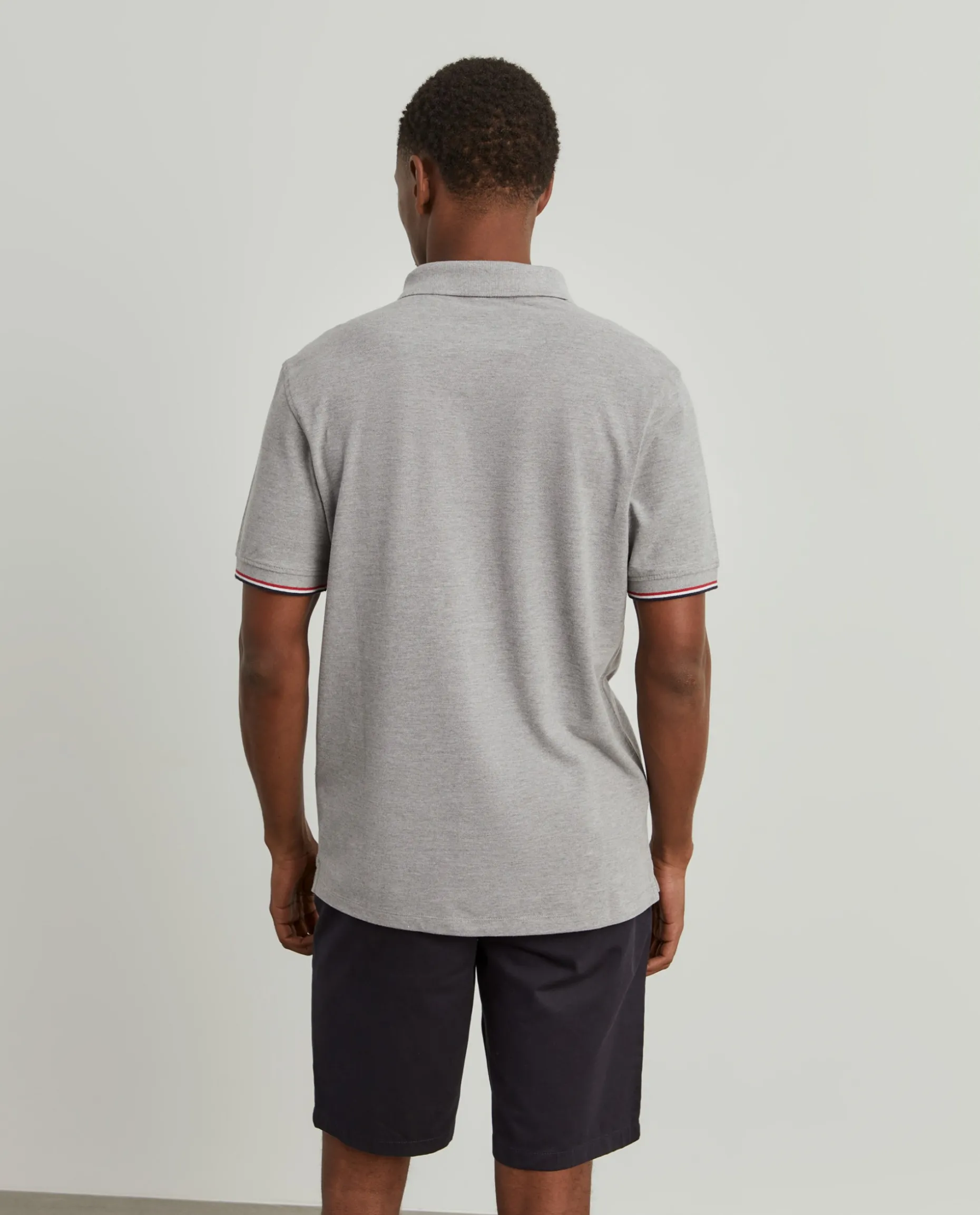 Polo slim fit em algodão|LION OF PORCHES Flash Sale