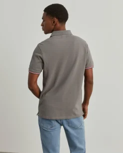Polo slim fit em algodão|LION OF PORCHES Hot