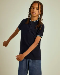Polo slim fit em algodão|LION OF PORCHES Hot