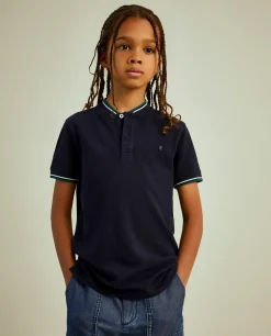 Polo slim fit em algodão|LION OF PORCHES Hot