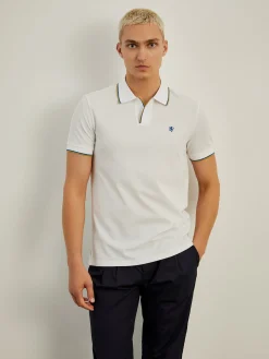 Polo slim fit sem botões|LION OF PORCHES Clearance