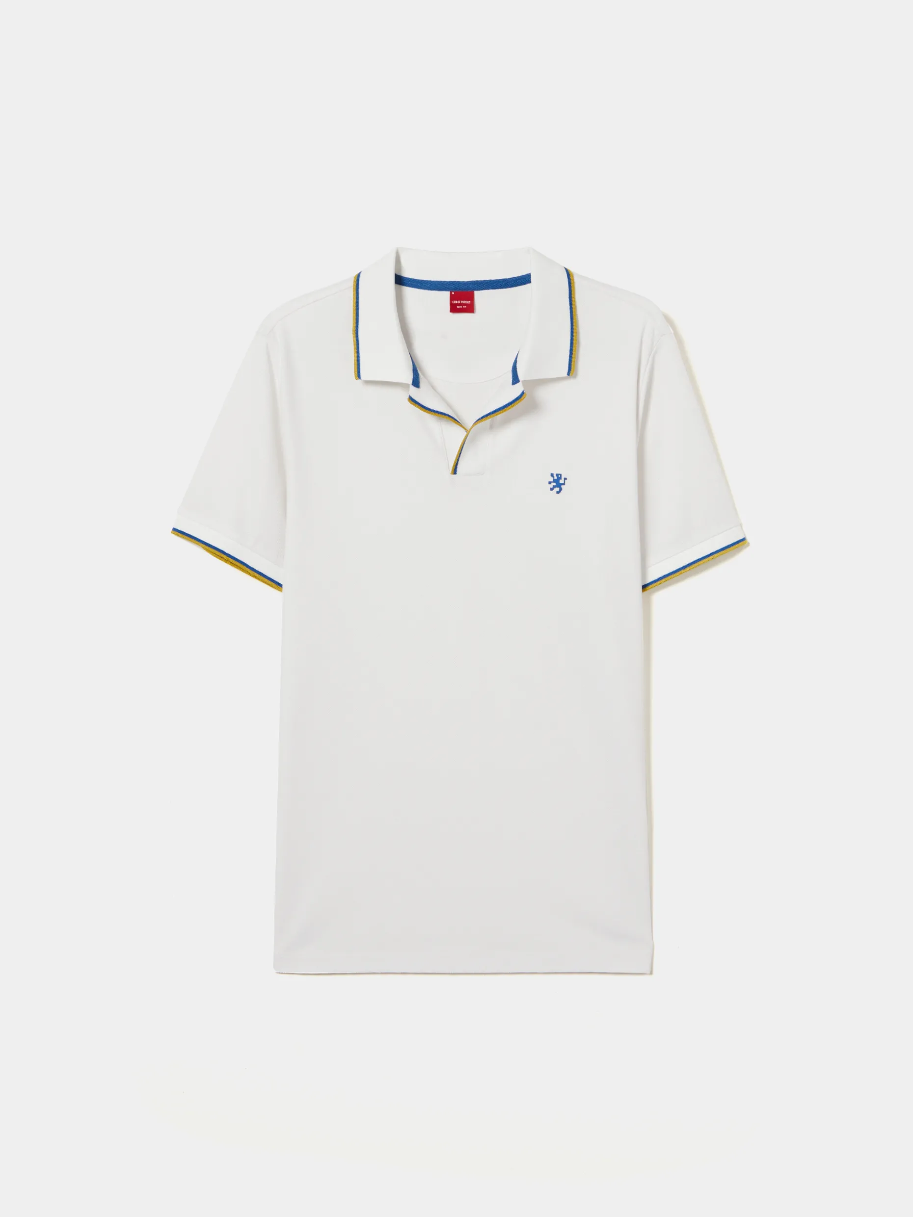 Polo slim fit sem botões|LION OF PORCHES Clearance
