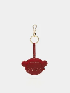 Porta-chaves macaco 100% pele|LION OF PORCHES Outlet