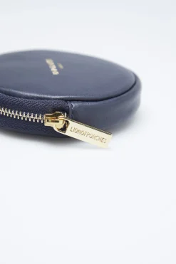 Porta-moedas circular 100% pele|LION OF PORCHES Outlet