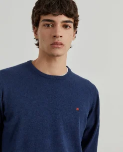 Pullover decote redondo em lã|LION OF PORCHES Store