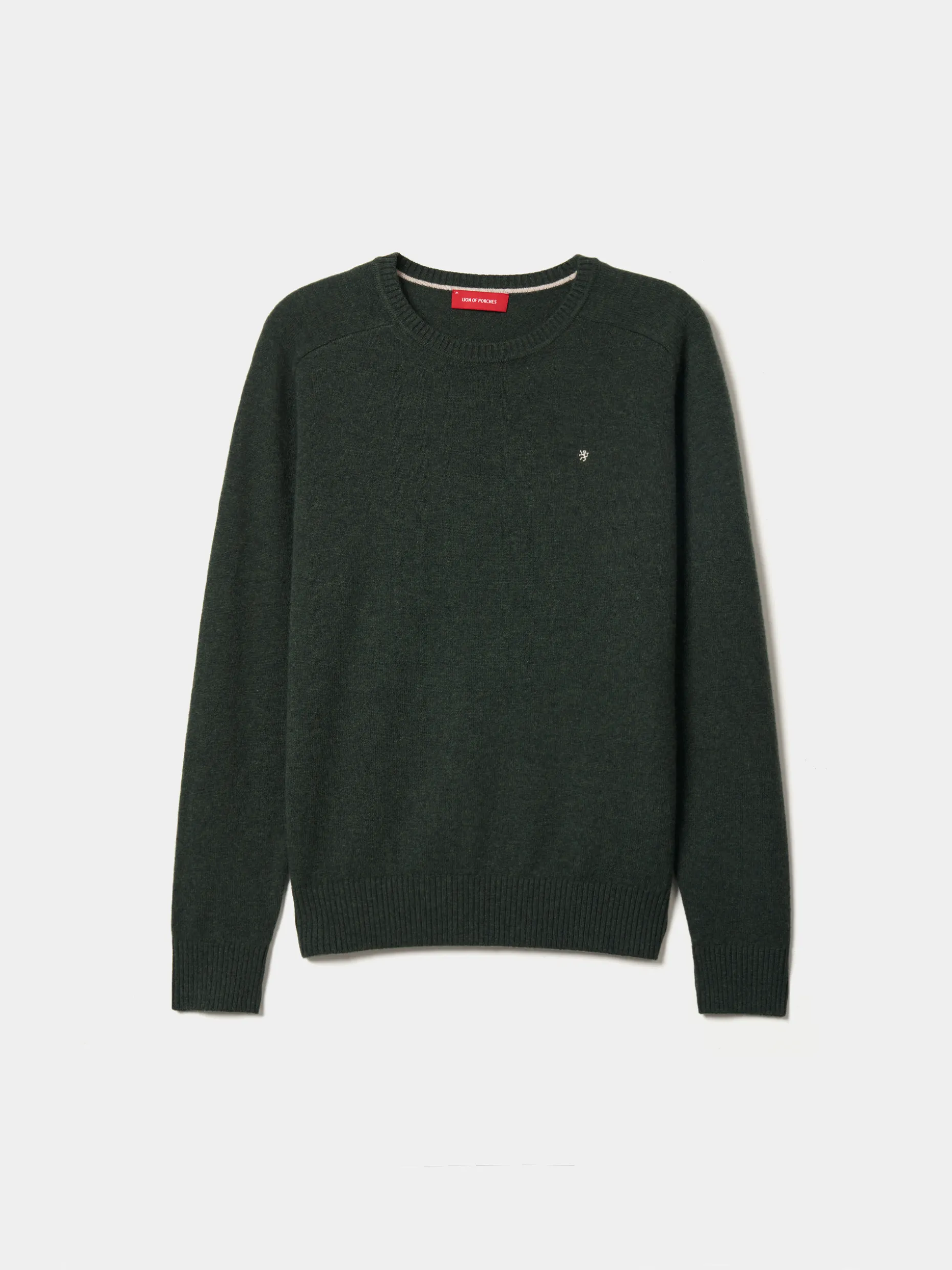 Pullover decote redondo em lã|LION OF PORCHES Store