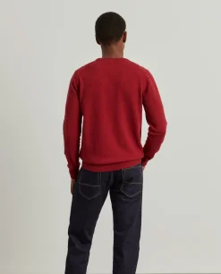 Pullover decote redondo mistura de lã|LION OF PORCHES Hot