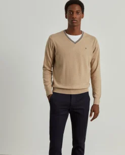 Pullover em algodão e caxemira|LION OF PORCHES Sale