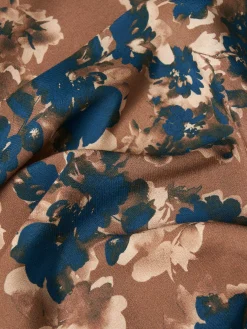 Saia comprida evasé com estampado|LION OF PORCHES Shop