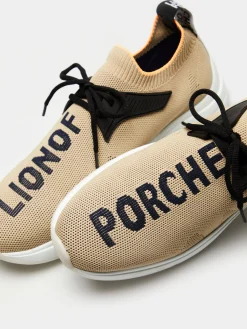 Sapatilha de malha com logo|LION OF PORCHES Store