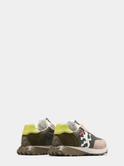 Sapatilha unisexo em nylon com símbolo estampado|LION OF PORCHES Cheap