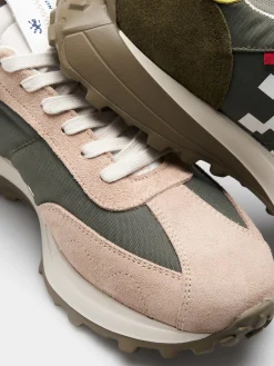Sapatilha unisexo em nylon com símbolo estampado|LION OF PORCHES Cheap