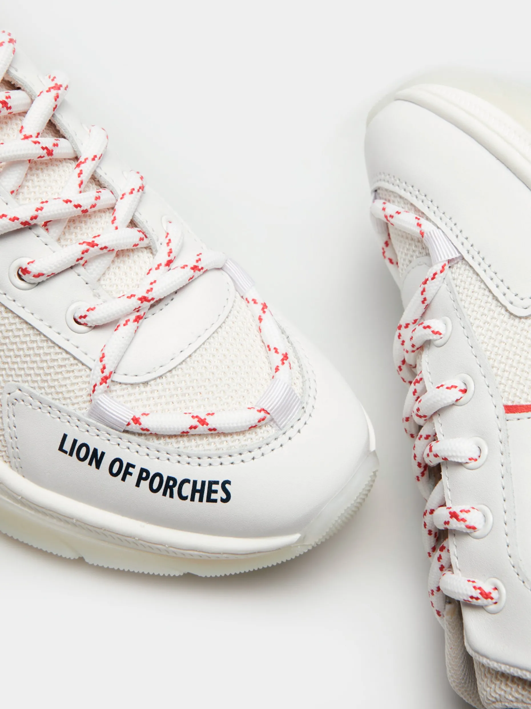 Sapatilhas combinadas unissexo com cordões|LION OF PORCHES Online