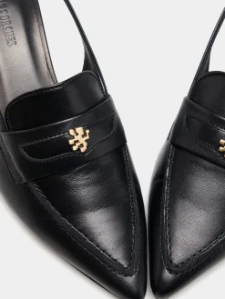 Sapatos mules com tacão kitten|LION OF PORCHES Cheap