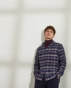 Sobrecamisa em xadrez|LION OF PORCHES Best Sale