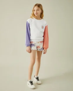 Sweater colorblock em algodão|LION OF PORCHES Sale