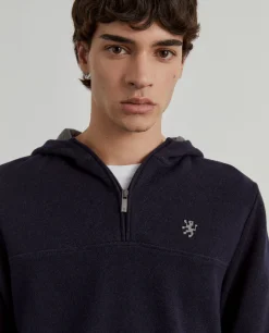 Sweater com capuz|LION OF PORCHES Outlet