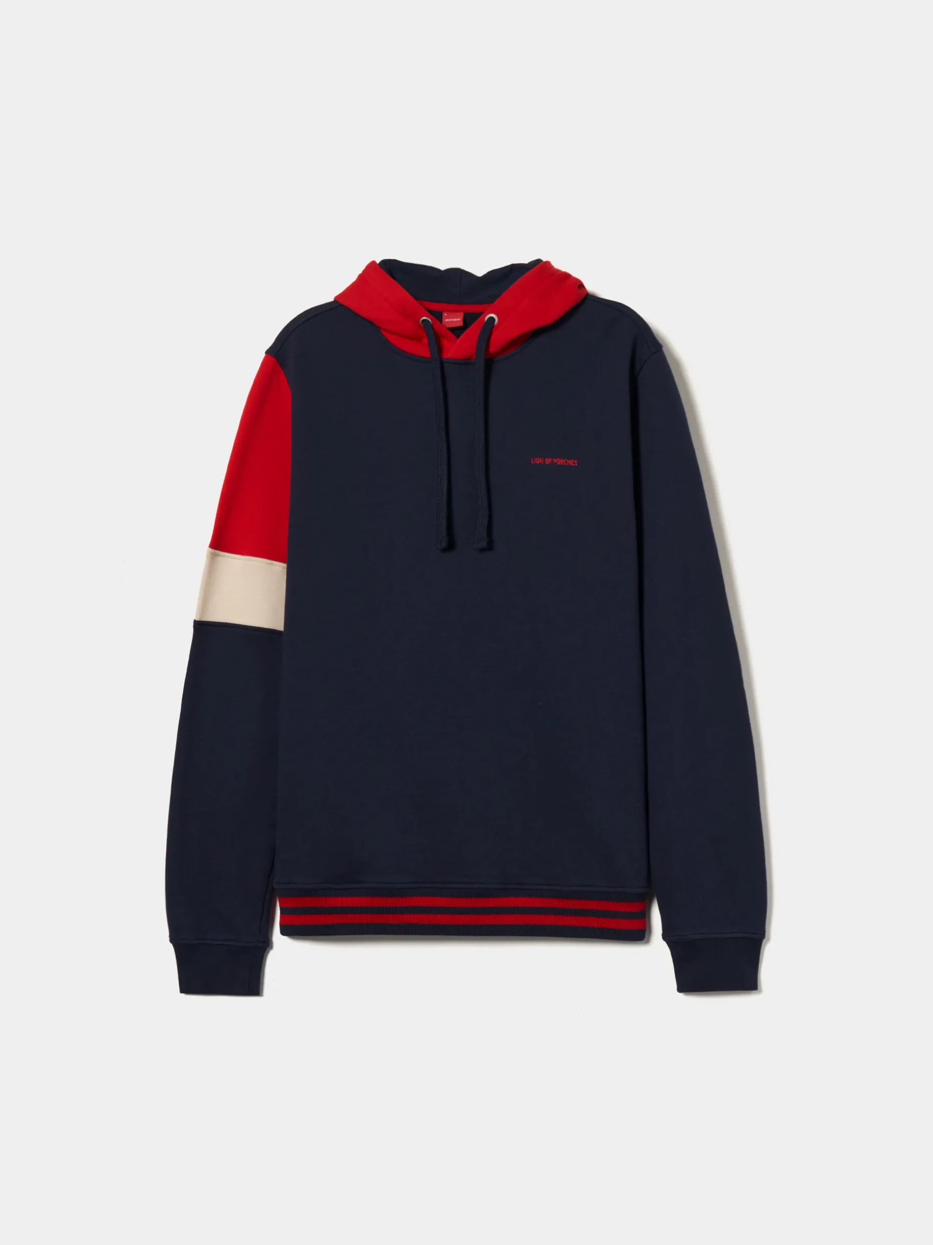Sweater com capuz color block|LION OF PORCHES Best