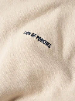 Sweater com capuz e mangas em contraste|LION OF PORCHES Cheap