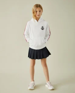 Sweater com capuz e riscas em contraste|LION OF PORCHES Outlet