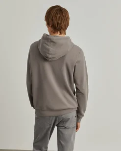 Sweater com capuz em malha piqué|LION OF PORCHES Sale
