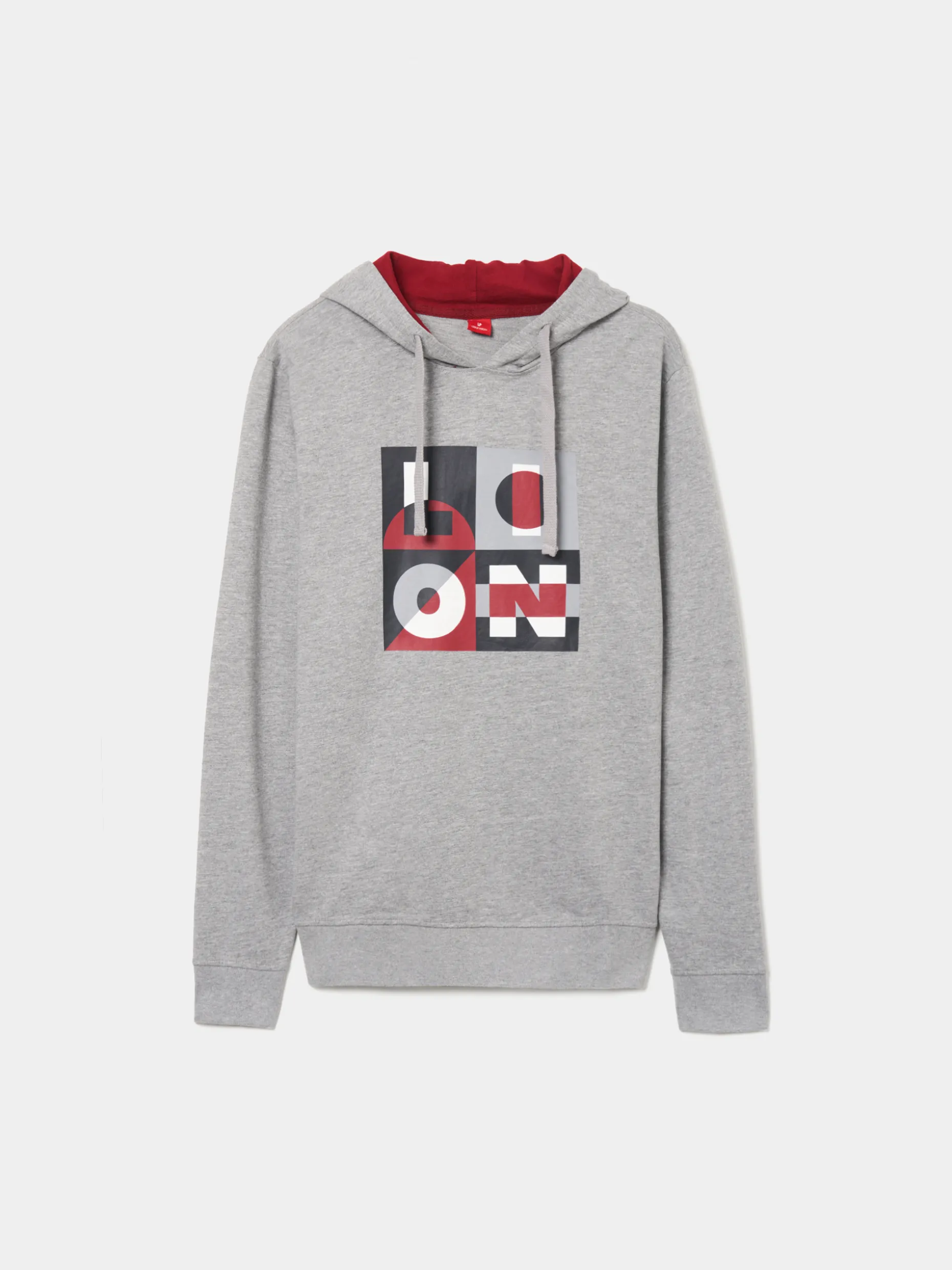 Sweater com estampado e capuz|LION OF PORCHES Best Sale