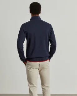 Sweater com fecho em algodão|LION OF PORCHES Fashion