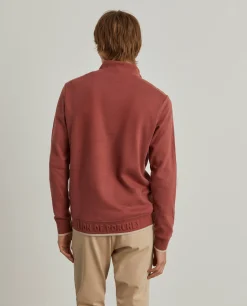 Sweater de algodão com botões e meio fecho|LION OF PORCHES Hot