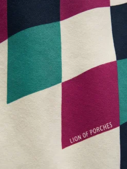 Sweater de algodão com capuz|LION OF PORCHES Clearance