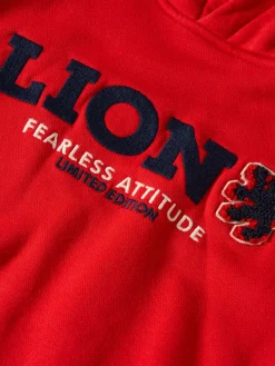 Sweater de algodão com capuz|LION OF PORCHES Shop