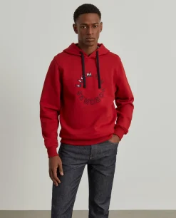 Sweater de algodão com capuz|LION OF PORCHES Best Sale