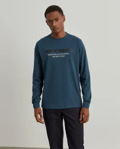 Sweater de algodão com estampado|LION OF PORCHES Cheap