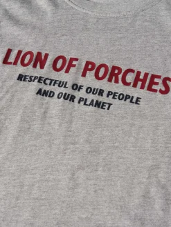 Sweater de algodão com estampado|LION OF PORCHES Outlet