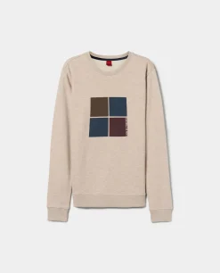 Sweater de algodão com estampado|LION OF PORCHES Hot