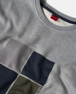 Sweater de algodão com estampado|LION OF PORCHES Fashion