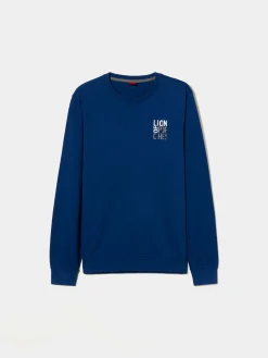 Sweater de algodão com logo|LION OF PORCHES Cheap