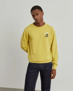 Sweater de algodão com logo|LION OF PORCHES Discount