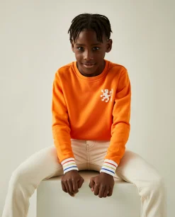 Sweater de algodão com riscas tricolor|LION OF PORCHES Best