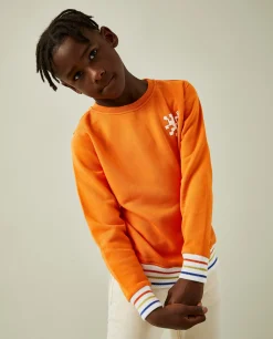 Sweater de algodão com riscas tricolor|LION OF PORCHES Best